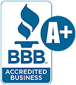 BBB Accredited Business logo and A+ rating for Michigan Smart Energy